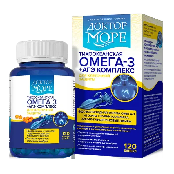 OMEGA 3 AGE KOMPLEKS Doktor More – PharmOcean Lab - Srbija. +381652610005